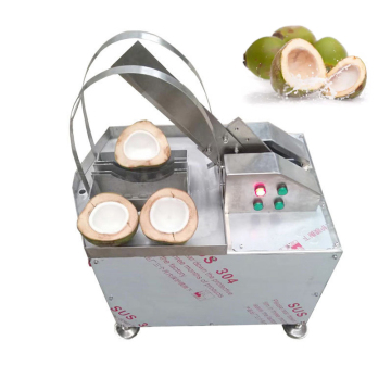 Automated Coconut Processing Machine: From Opening to Peeling and Cutting
