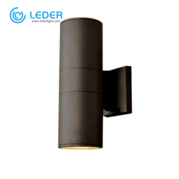 LEDER Brilliant Aluminum 40W Outdoor Wall Light