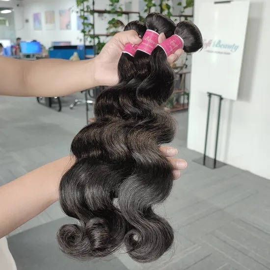 Grade 10A Body Wave Hair Raw Unprocessed Virgin Brazilian Human Hair