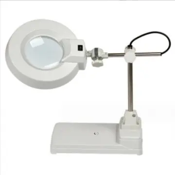 10X Magnifying Reading Glass with LED Lighting