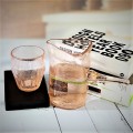 Pink Bubbles Recycled Drinking Glass Water Pitcher Jug