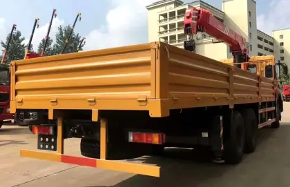 Dongfeng Truck With SANY 12Tons Loading Crane