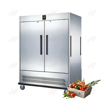 2 Doors Commercial Mobile Banquet Carts with Industrial Cooling for Hotels and Weddings