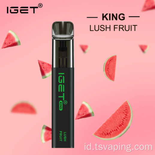 Best Vape Iget King 2600 Puffs Best 20flavors
