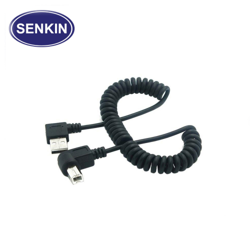 Customized PUR Spiral Cable Without Plug