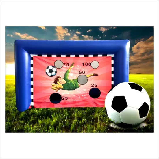 Inflatable Portable Football Kick Games: Training Goals and Team Building Activities