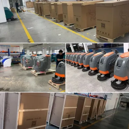 2024 New Hand Push Floor Scrubber Machine