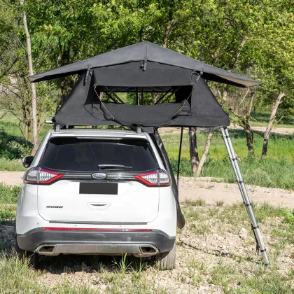 Black Roof Tent for Car CVT Top Roof Tents