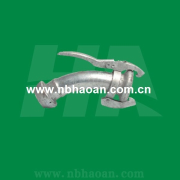 Galvanized Steel 45 Degree Elbow Irrigation Coupling