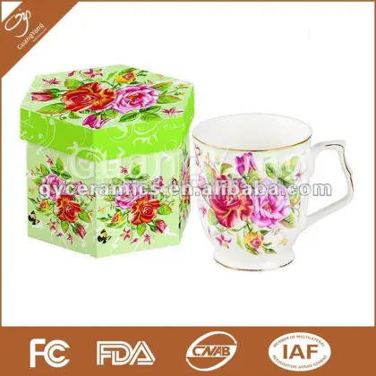 set/2 mug new bon china coffee mug