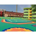 Azulejos de patio de juegos entrelazados Mudolar para niños