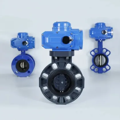 Cast Iron Motorized Butterfly Valve With Electric Actuator Butterfly Valve