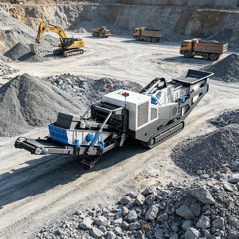Crawler Mobile Impact Crushing Station