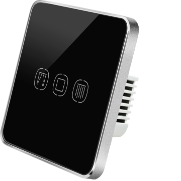 Tuya Smart App Remote and Voice Control ZigBee Touch EU Curtain Switch - Works with Alexa and Google Home