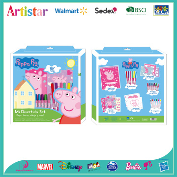 PEPPA PIG activity coloring set