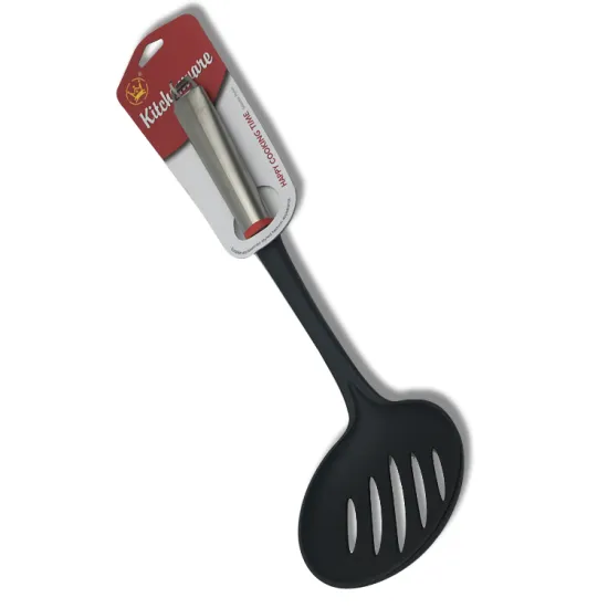 Best Food Grade Heat Resistant Slotted Nylon Ladle Spoon
