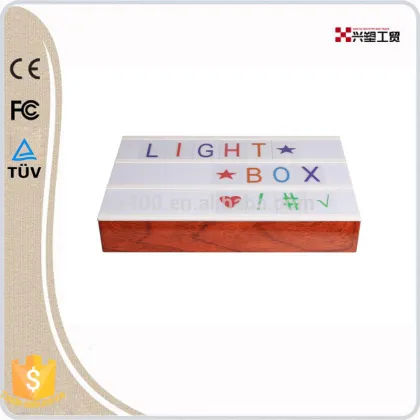 a little lovely led light box