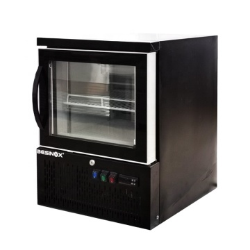 Factory Price 60L Small Fridge: Mini Beverage Freezer with Commercial Glass Door Display Refrigerator