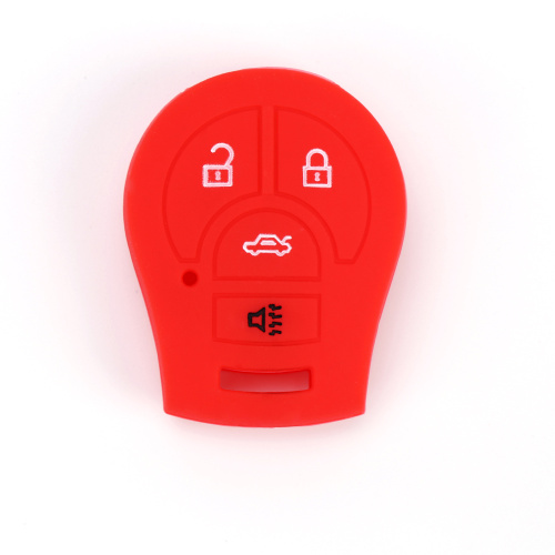 Small Nissan 4 Button Car Key Silicone Cover