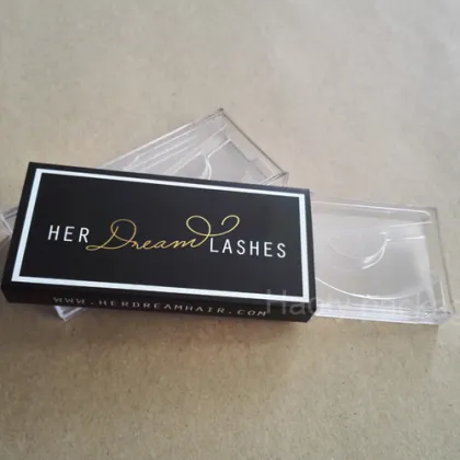 Custom made makeup packaging eyelashes box