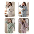 autumn winter women's coral fleece pajamas