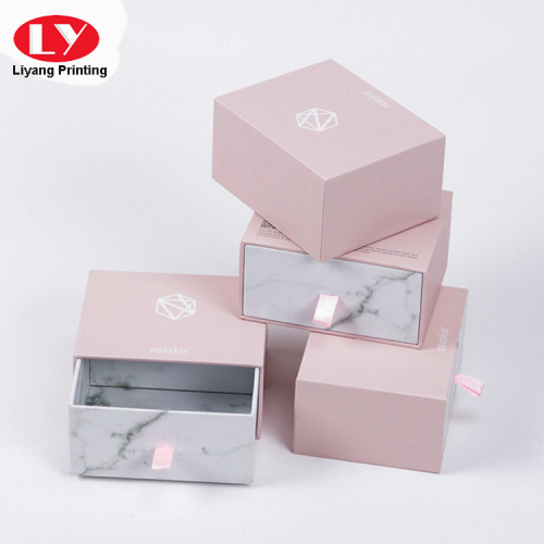 Pink Small Gift Jewelry Box with Llogo