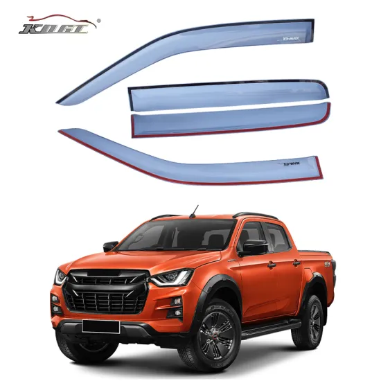 Hot Selling Factory Top Quality ISUZU D-MAX PMMA Door Sun Visor and Rain Guard