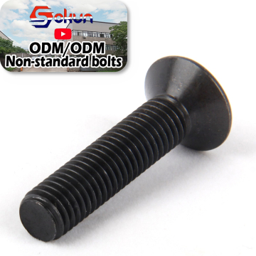 Shop for DIN 7991 Screw Flat Allen Key Head Machine Inner Hex Carbon Steel Fasteners Bolts in M3-M4 Sizes