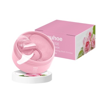 OEM Collagen Private Rose Eye Mask: Rawatan anti-penuaan, anti-kedutan untuk mata bengkak