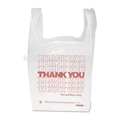 T-shirt shopping bags with customers' logo bulk