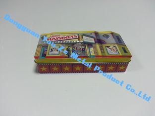 Printed Customized Metal Chocolate Tin Box For Nestle Brand