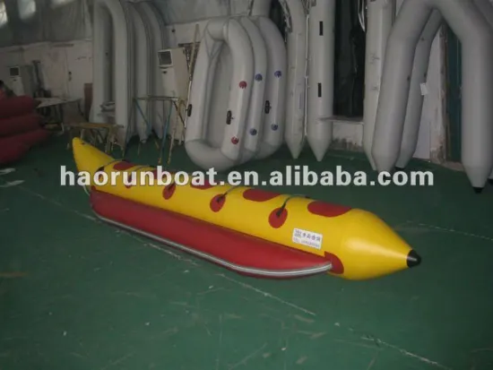 PVC/Hyplon leisure banana inflatable boat