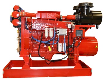 4VBE34RW3 κινητήρα NTA855-P470 για αντλία πυρκαγιάς