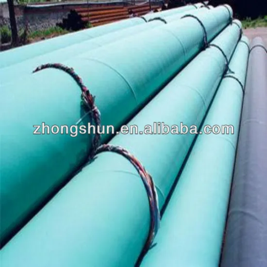 3PE coating SSAW steel pipe