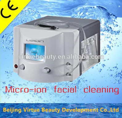 Newest Micro-ion face deep cleaning beauty salon instrument