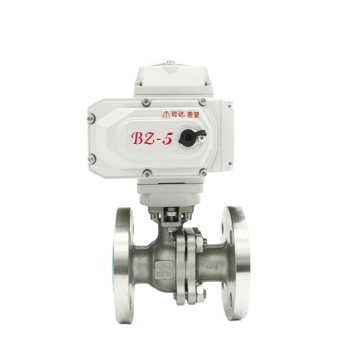 DIN F4 Flanged Ball Valve PN16 ISO5211 Mounting Pad Locking Handle