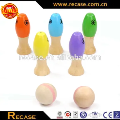 wooden fishing toys educational fishing game fishing set