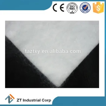 nonwoven pet felt fabric geotextile to strengthen dirt and gravel road