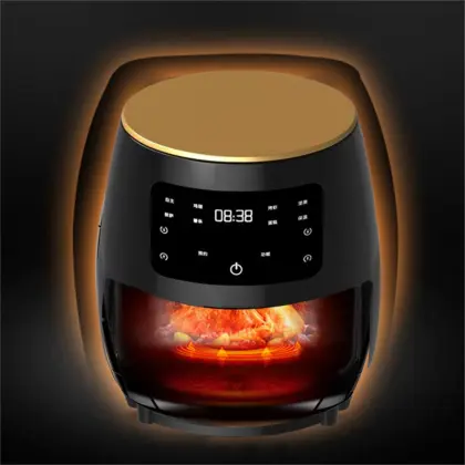 Black Electric Deep Air fryer Oven