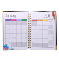 Custom Daily Printing Design Spiral Planner Notebook