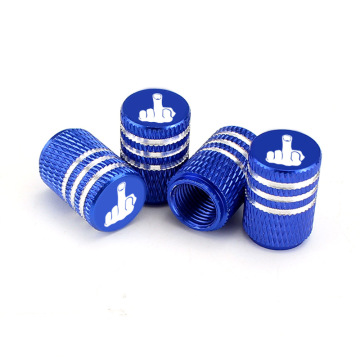 Customizable Universal Sports Car Tire Valve Caps with Aluminum Alloy and Iconic Laser Designs