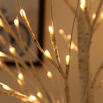 Birch Tree Lights: LED Night Light for Holiday Decoration and Room Decor