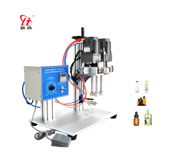 Semi-Automatic Table Top Small Dropper Bottle Capping Machine XLSGJ-6100
