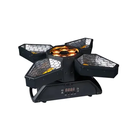 Newest 4-Leaf LED Retro Rotating Lights