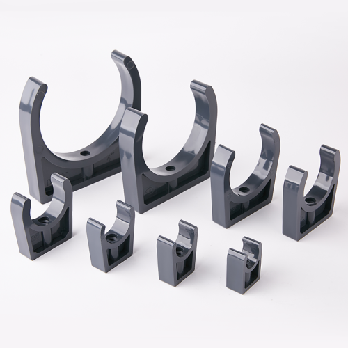 पाइप क्लैंप डिज़ाइन के साथ UPVC पाइप फिटिंग PN16