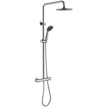 Exposed Round Thermostatic Shower Faucet Set