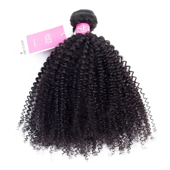Natural Color Remy Darling Soft Wholesale Afro Kinky Curly Bulk Human Hair