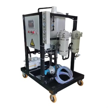 Oil Filtration system for cleaning water and impurities