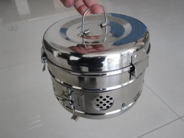 Surgical Instruments Stainless Steel Sterilization Drum