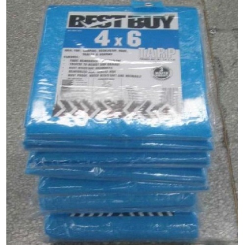 Blue Fire Resistant Tarpaulin Low Price